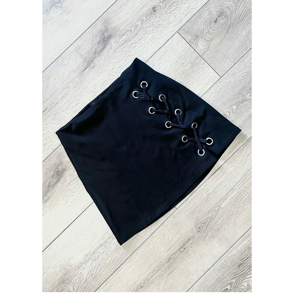 Freshman 1996 Lace Up Mini Skirt